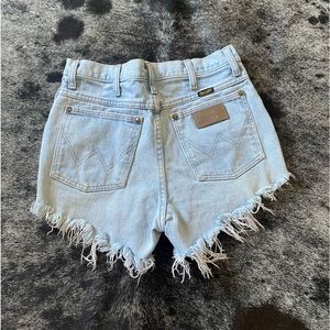 Vintage Wrangler cutoffs